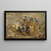 Il Trionfo di Enrico IV - Peter Paul Rubens — quadro incorniciato alla parete