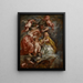 L'Unione d'Inghilterra e Scozia di Carlo I come principe di Galles - Peter Paul Rubens — quadro incorniciato alla parete