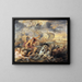 Il viaggio del cardinale infant Ferdinando di Spagna da Barcellona a Genova nell'aprile 1633 - Peter Paul Rubens — quadro incorniciato alla parete