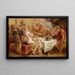 Le Nozze di Peleo e Teti - Peter Paul Rubens — quadro incorniciato alla parete