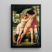 Vénus et Adonis - Peter Paul Rubens — quadro incorniciato alla parete