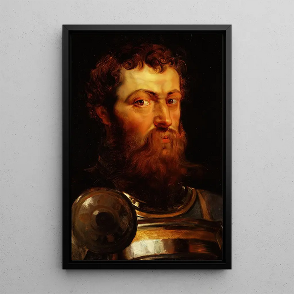 Guerrier - Peter Paul Rubens — quadro incorniciato alla parete