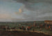 Il campo di corsa a Newmarket, Cambridgeshire, preparativi per il King's Plate - Peter Tillemans — vista dell’opera