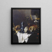 Nature morte di vanità - Peter Willebeeck — quadro incorniciato alla parete