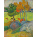 Riproduzione del dipinto Petit Breton à l'Oie - Paul Gauguin