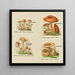 Petit atlas dei funghi Pl7 - Delachaux Niestle — quadro incorniciato alla parete