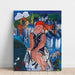 Riproduzione del dipinto Piccola bagnante a Sainte-Adresse - Raoul Dufy
