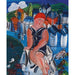 Riproduzione del dipinto Piccola bagnante a Sainte-Adresse - Raoul Dufy