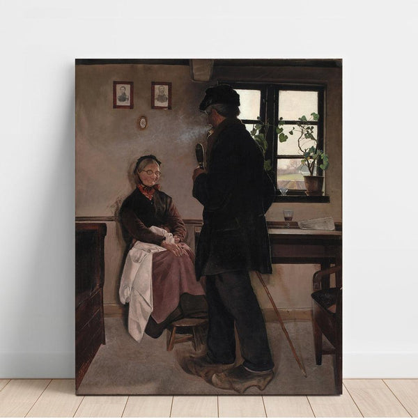 Riproduzione del dipinto Petits porteurs, Sealand - Laurits Andersen Ring