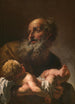 Siméon con il Bambino Gesù - Petr Brandl — vista dell’opera