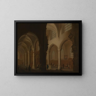 Petrus Johannes van Regemorter - Interior of the Former Church of Saint George in Antwerp.webp