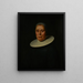 Ritratto di una donna sconosciuta - Petrus Schotanus Sterringa — quadro incorniciato alla parete