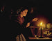 Una scena di mercato alla luce delle candele - Petrus van Schendel — vista dell’opera