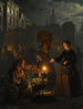 Un mercato di verdure al chiaro di luna - Petrus van Schendel — vista dell’opera