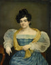 Ritratto di Adriana Johanna van Wijck moglie di Johannes Ploos van Amstel - Petrus van Schendel — vista dell’opera