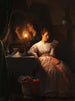 La lettera d'amore - Petrus van Schendel — vista dell’opera