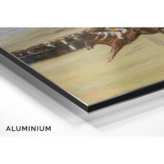 Pferderennen in den Cascinen - Max Liebermann | Reproduction Tableau Décoration murale affiche copie