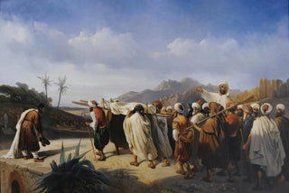 Pharamond Blanchard - Le cortege maure prs de Tanger.webp