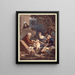 Les Plaisirs paternels - Philibert-Louis Debucourt — quadro incorniciato alla parete