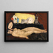 Nu couché - Philibert Cockx — quadro incorniciato alla parete