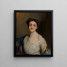 Un ritratto di Caroline Lambart, contessa di Cavan - Philip Alexius de László — quadro incorniciato alla parete
