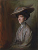 Mme Herbert Asquith, successivamente contessa d'Oxford e d'Asquith - Philip Alexius de László — vista dell’opera