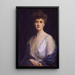 Mme John W Davis née Ellen G Bassel - Philip Alexius de László — quadro incorniciato alla parete