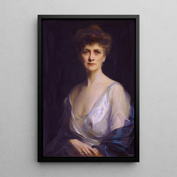 Mme John W Davis née Ellen G Bassel - Philip Alexius de László — quadro incorniciato alla parete