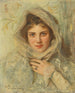 Ritratto di Wilhelmine Prétorius - Philip Alexius de László — vista dell’opera