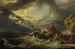 Un naufragio al largo di una costa rocciosa - Philip James de Loutherbourg — vista dell’opera
