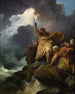 La distruzione dell'esercito dei faraoni - Philip James de Loutherbourg — vista dell’opera