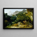 L'Ermite - Philip James de Loutherbourg — quadro incorniciato alla parete