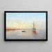 Nave nel porto di Odessa - Philip Philippovich Klimenko — quadro incorniciato alla parete