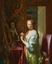 Dame à ses toilettes - Philip van Dijk — vista dell’opera