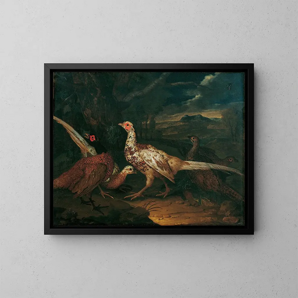 Fagiano - Philipp Ferdinand de Hamilton — quadro incorniciato alla parete