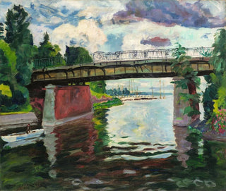 Il ponte di Wannsee - Philipp Franck — vista dell’opera