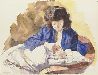Mère et enfant - Philipp Franck — vista dell’opera