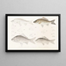 Fauna japonica Pl115 - Philipp Franz Balthasar von Siebold — quadro incorniciato alla parete