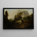 Paesaggio di montagna in Svizzera - Philipp Hieronymus Brinckmann — quadro incorniciato alla parete