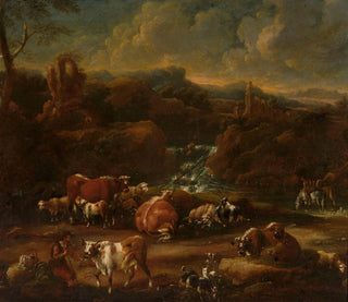 Philipp Peter Roos - Herd in the mountains.webp
