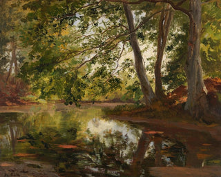 stagno vicino a Bernried - Philipp Röth — vista dell’opera
