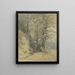 Una parte del sentiero attraverso le querce sotto il sentiero dei filosofi nella valle vicino a Kronberg - Philipp Rumpf — quadro incorniciato alla parete