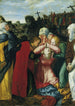 La Vierge Marie et les pleureuses à la Crucifixion - Philipp Uffenbach — vista dell’opera