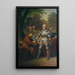 Scène di Götz von Berlichingen di Goethe - Philipp von Foltz — quadro incorniciato alla parete
