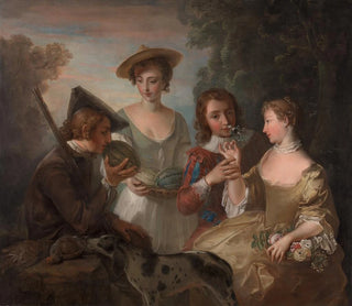 Le Sens de l'Odorat - Philippe Mercier — vista dell’opera