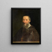 Ritratto dell'Arcivescovo Jean-Pierre Camus - Philippe de Champaigne — quadro incorniciato alla parete