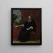 Ritratto di M. Le Camus in abito ufficiale - Philippe de Champaigne — quadro incorniciato alla parete