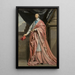 Ritratto del cardinale Richelieu - Philippe de Champaigne — quadro incorniciato alla parete