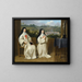 Ritratto di madre Agnès e sorella Angélique dell'abbazia di Port-Royal-des-Champs - Philippe de Champaigne — quadro incorniciato alla parete