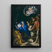 L'Adorazione dei pastori - Philippe de Champaigne — quadro incorniciato alla parete